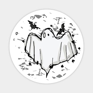 ghost sketch Magnet